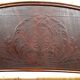 Fischel bench with pressed wood decoration