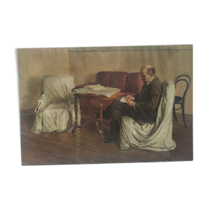 Peinture Lénine dans
