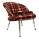 Fauteuil vintage écossais