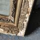 Old beveled mirror, faded castle decoration