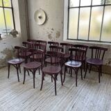 Set of 13 Japy bistro chairs, 1940