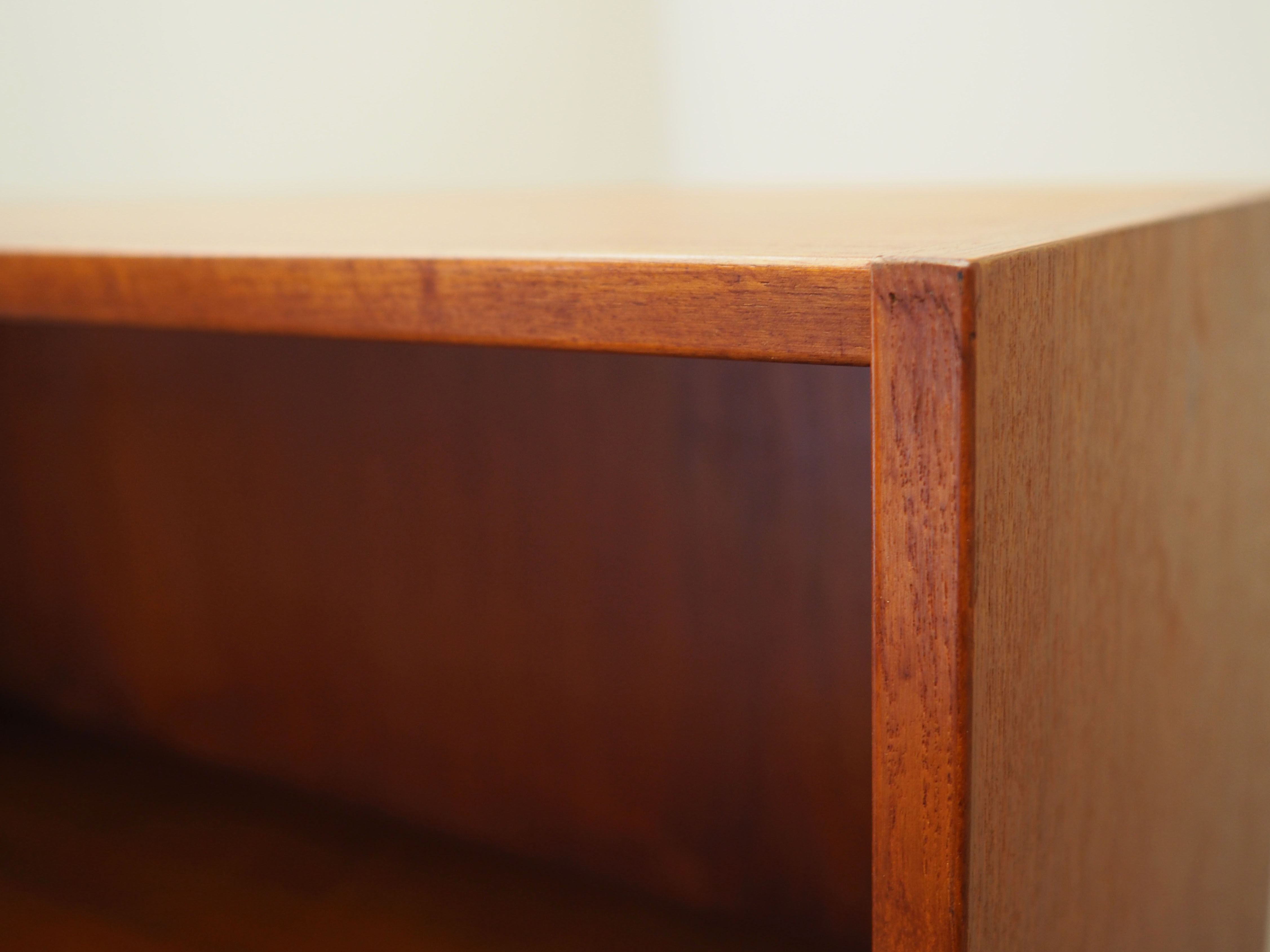 Teak bookcase, Danish design, 1960s, production: Denmark