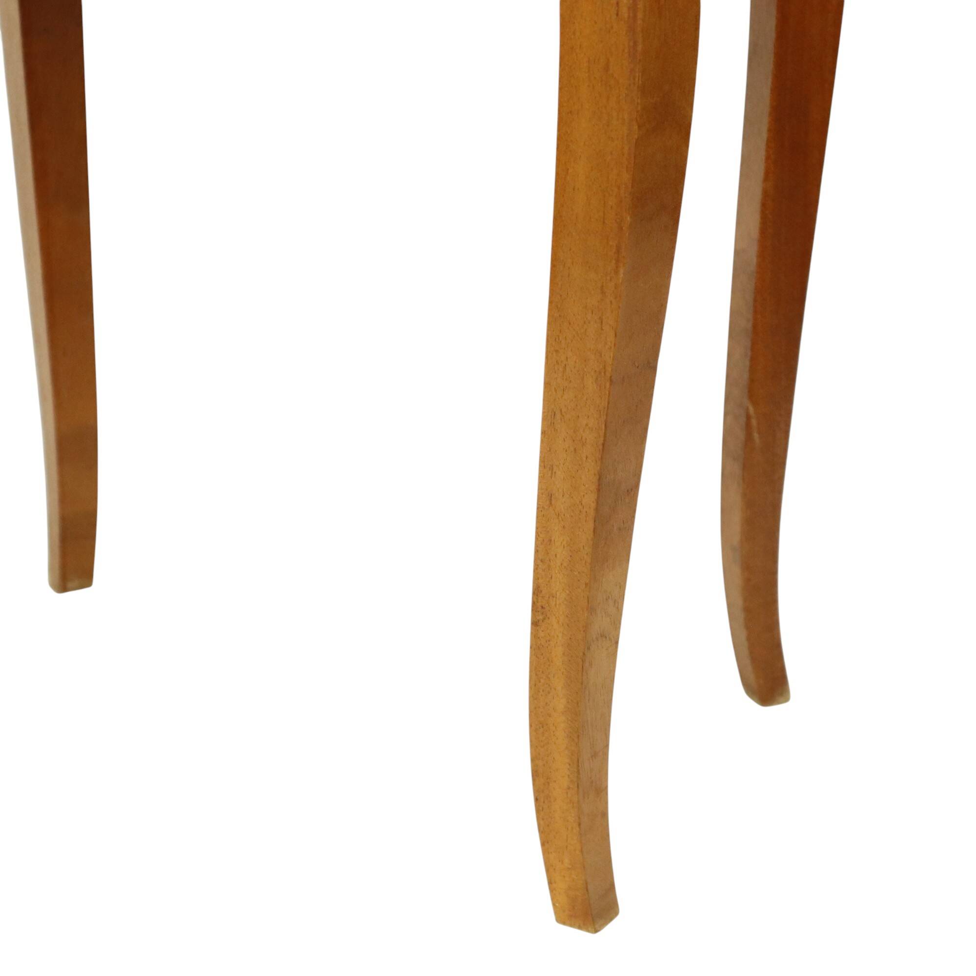Italian Music Box Wooden Table Sorrento Sankyo