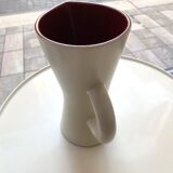 Saint Clément ceramic diabolo pitcher vase 1950