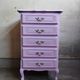 Vintage Rose chest of drawers