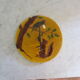 Enamelled earthenware cheese tray