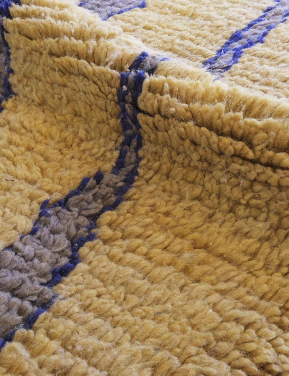 Yellow Hallway Runner - 450 x 82 cm