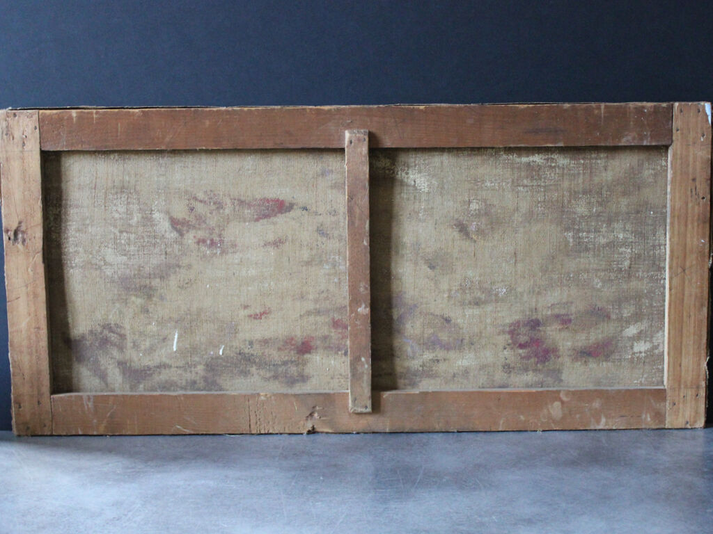 Oil on canvas of 1946, signed