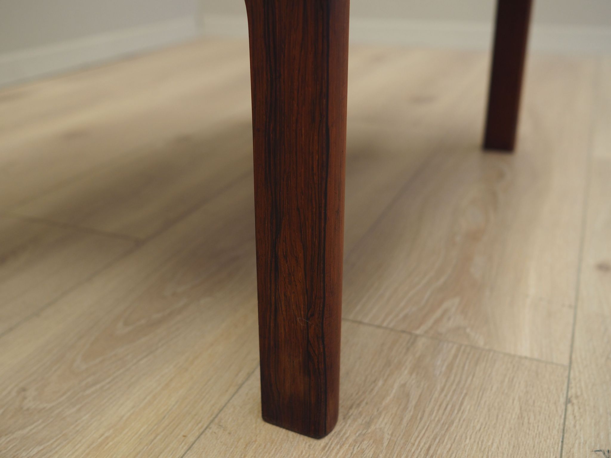 Rosewood footstool, Scandinavian design, 1960s, designer: Hans Olsen, production Vatne Møbler
