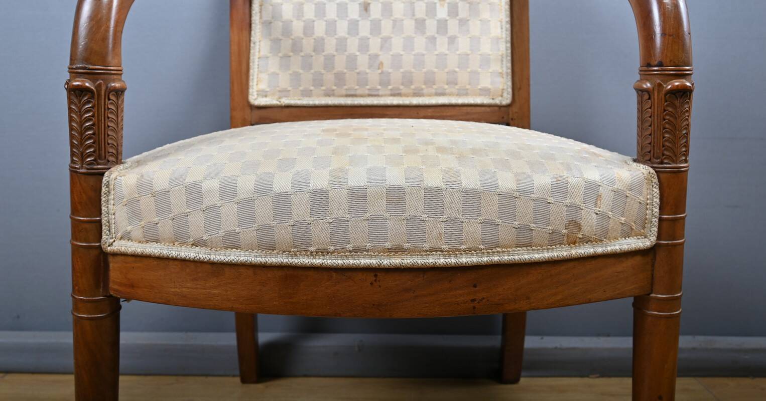 Paire de fauteuils, époque Empire – début XIXe