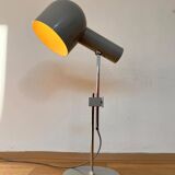 Mid-century grey adjustable table lamp by Napako, 1970s