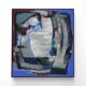 Jozef Mees, Lyrical Abstract Oil on Panel 1978