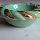 Rare Mid Century glazed ceramic ashtray