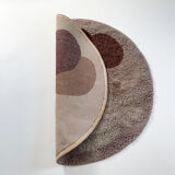 Multi-color high pile rug Desso, Netherlands, 128cm
