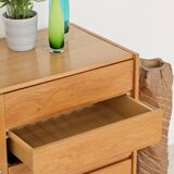 U-458 oak sideboard by Jiri Jiroutek for Interier Praha 1960