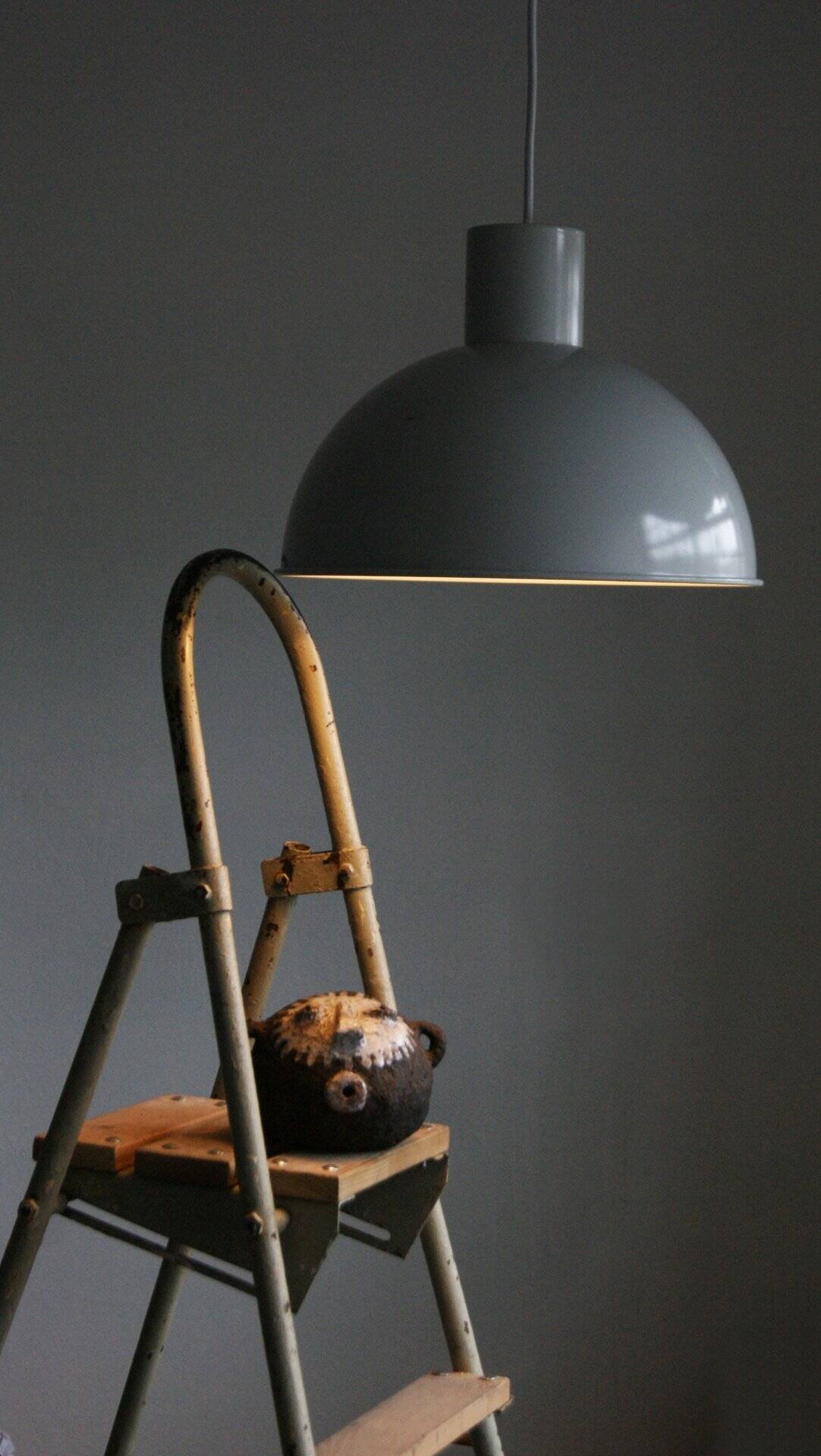 Mid-Century Modern Bunker Pendant Light by Jo Hammerborg for Mørup, 1960s