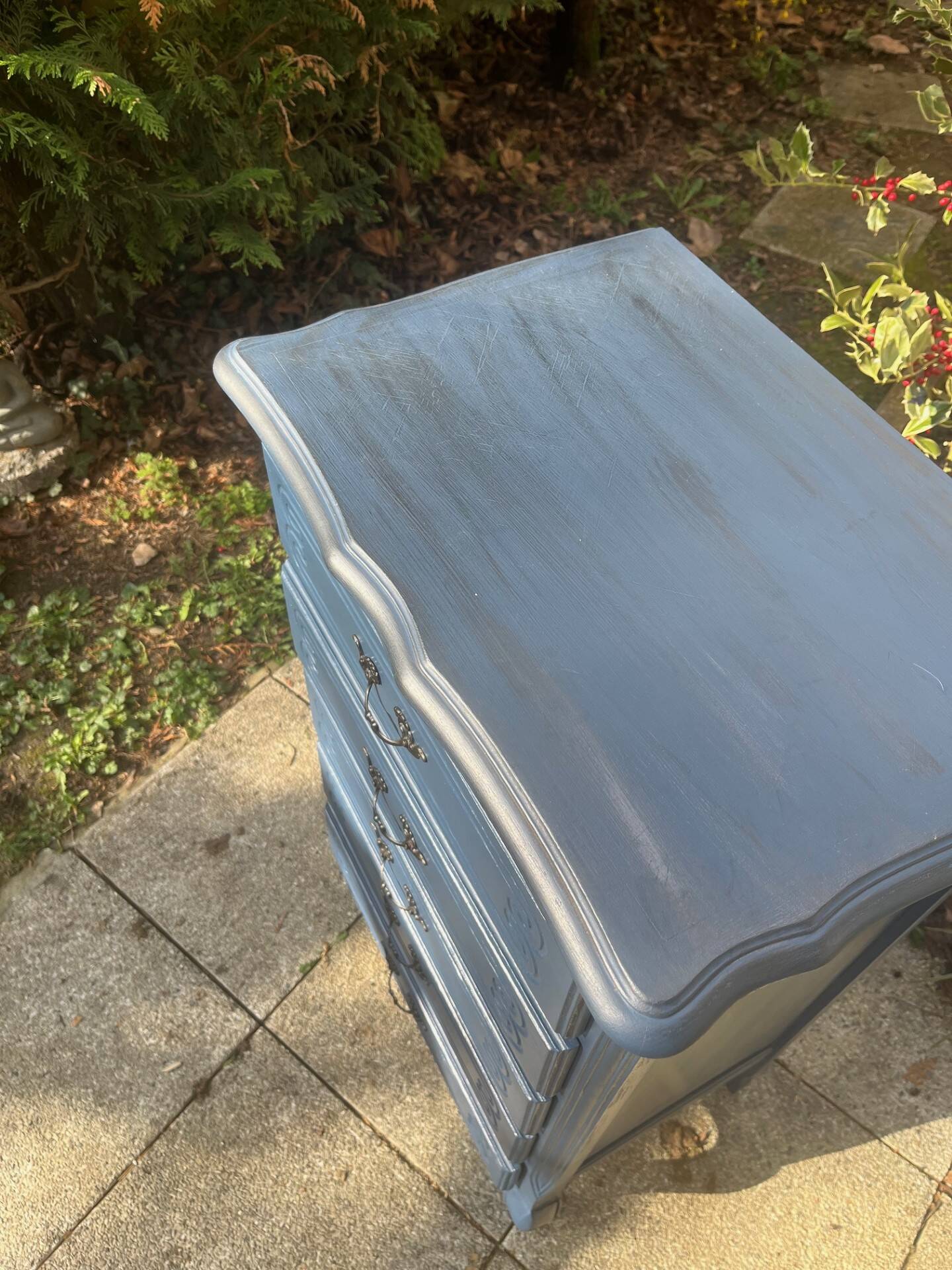 chest of drawers 5 drawers revamped
