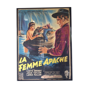 Affiche cinéma La femme apache