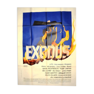 Affiche originale cinéma Exodus
