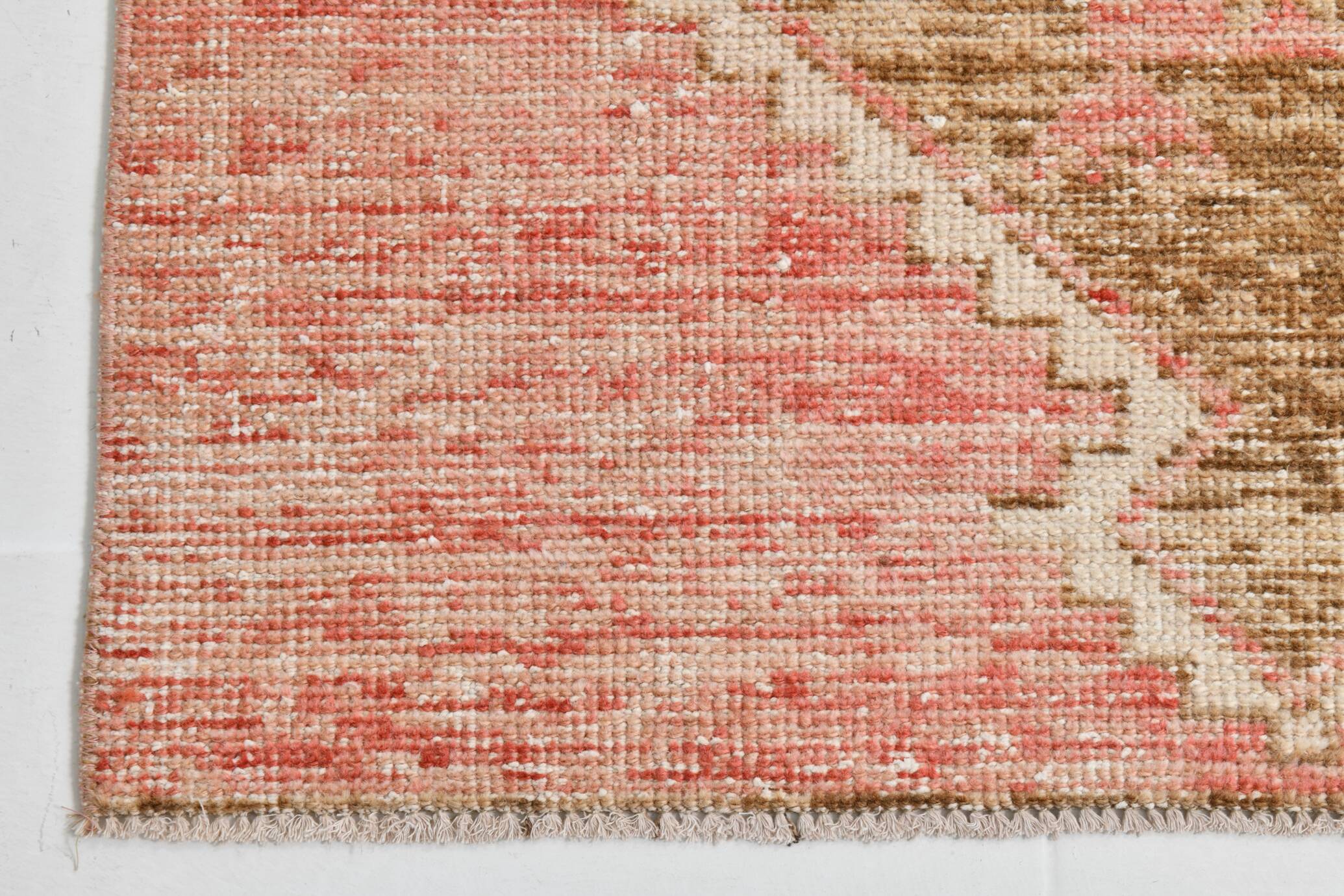 Mid Century Turkish Vintage Runner Rug, 86x325Cm