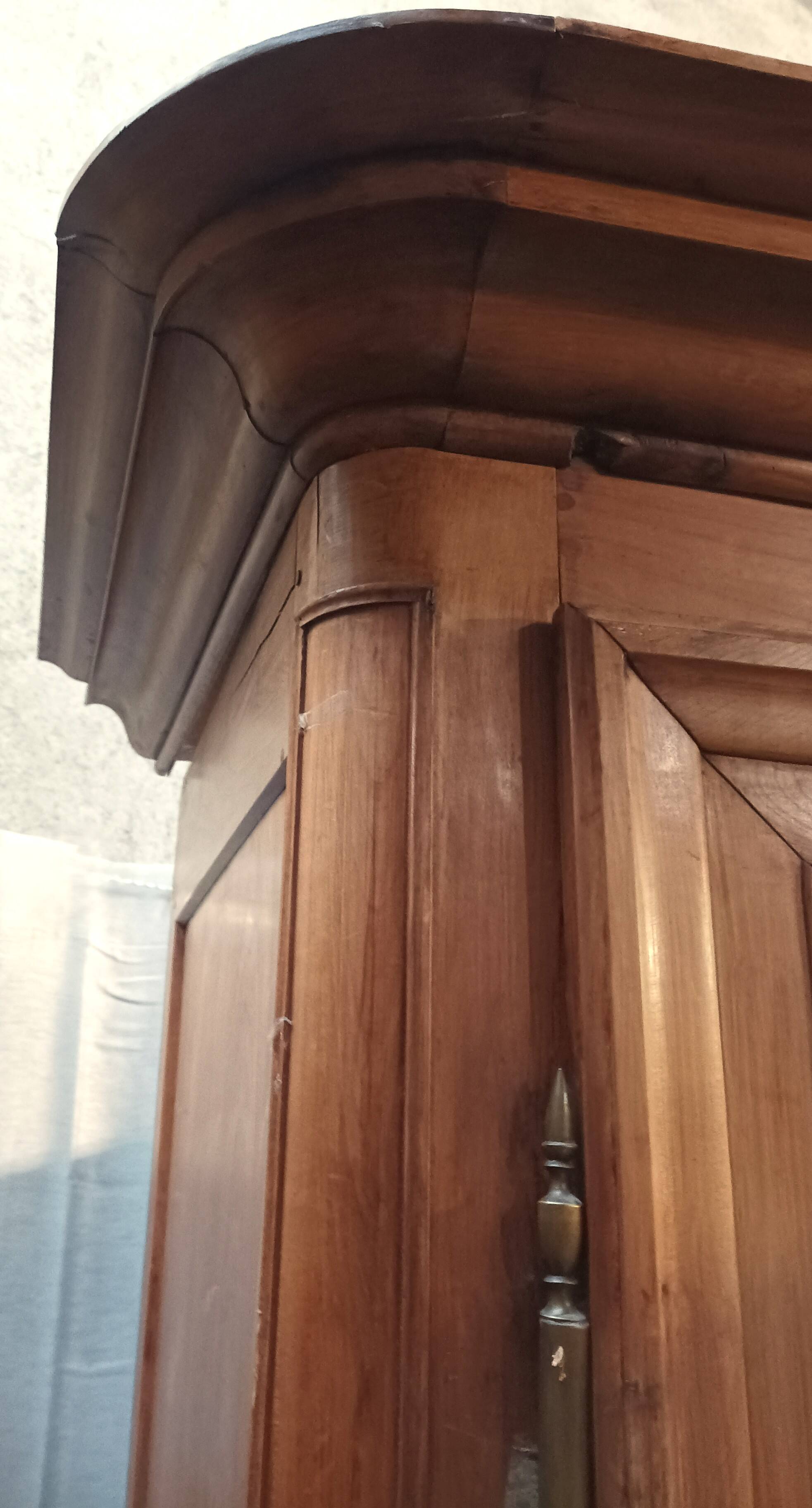 Louis XV wardrobe in light oak