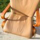 Scandinavian Leather Lounge Chair Westnofa Relax, 1980s