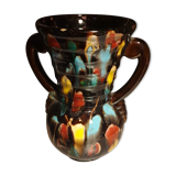 Vase with vintage handles