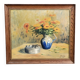 Jacques cartier 1936: oil on canvas, still life with flowers