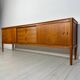 1960s Vintage Large Danish Teak Sideboard by H.W. Klein for Bramin