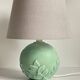 Plaster lamp by Sampa Helios, France 1990s