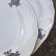Oval dishes in Mila earthenware (Algeria) Berber motifs, vintage 60s-70s