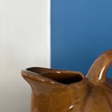 Pumpkin pitcher water carafe ceramic