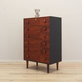 Teak chest of drawers, Danish design, 1970s, production: Denmark