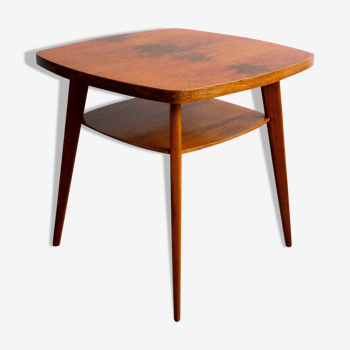 Mid-Century Czechoslovak Walnut Coffee Table, 1960s