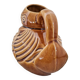 Vintage Sarreguemines slip duck pitcher