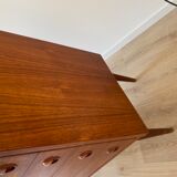 Scandinavian teak row