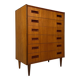 1960s Vintage Minimalistic Mid-Century Danish Teak Dresser