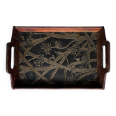 Old wooden tray