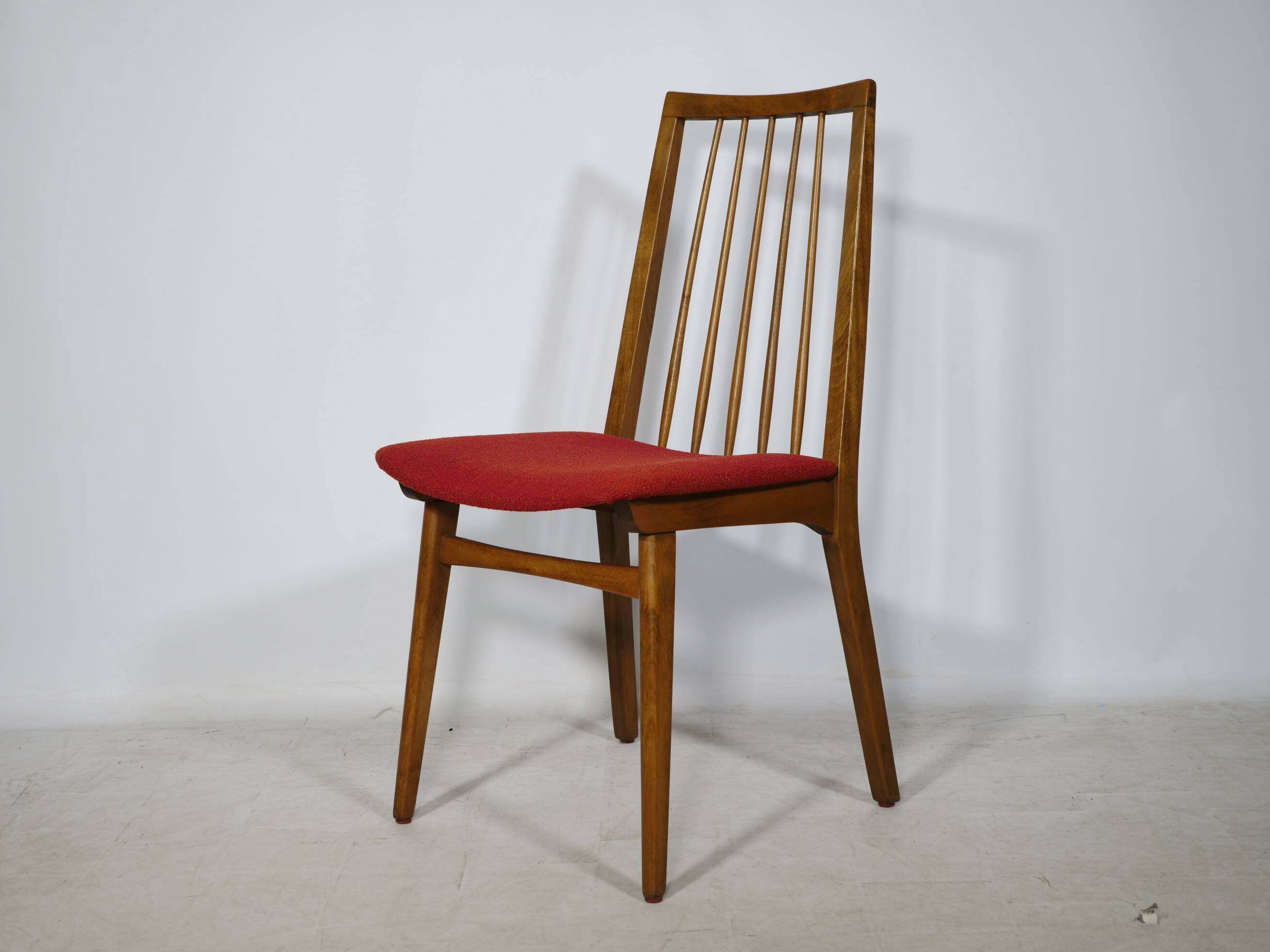 Mid-Century Walnut Dining Chairs, Set of 14, 1960s
