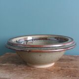 A glazed stoneware trinket dish in the style of Tim Morris or JS Stuart