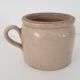 Old terracotta butterpot