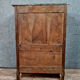 Secretary empire era with caryatid in blond mahogany around 1810