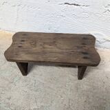 Small wooden stool / footrest