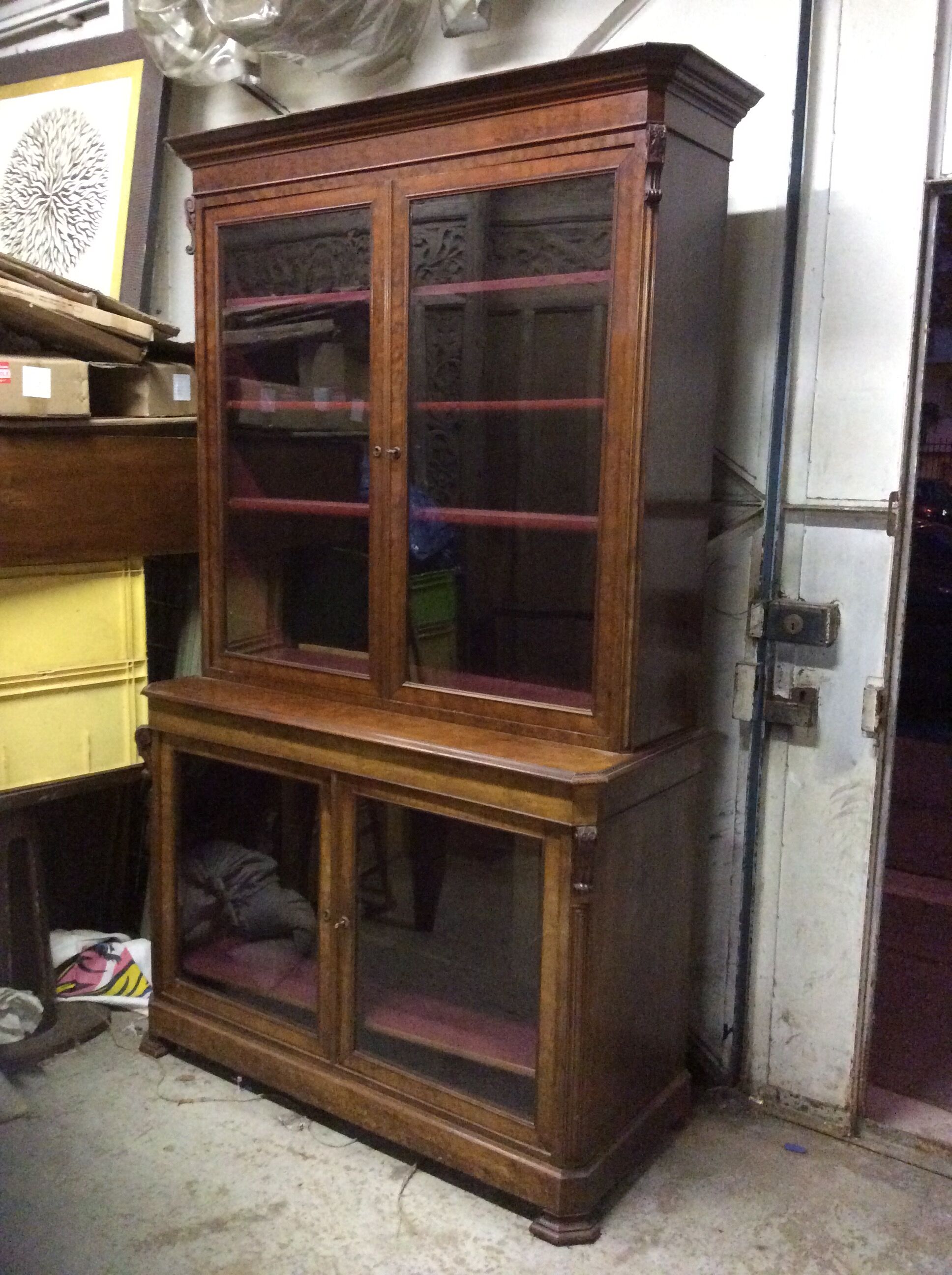 Buffet 2 body accajou time Louis Philippe