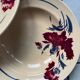 Set 5 assiettes œillets « Annie » Luneville