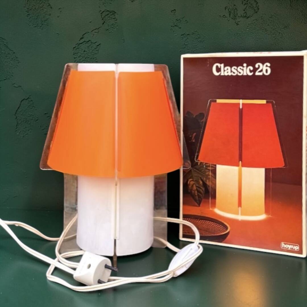 Scandinavian lamp kit Hoyrup – Classic 26 with box, instructions and warranty.