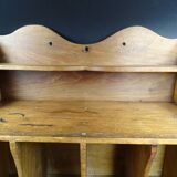 Walnut wall shelf, circa 1920/1930