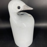 Duck vase by Jacques Molin Faïencerie de Charolles circa 1970