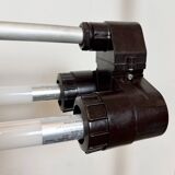 Industrial Grey Tube Light from Elektrosvit, 1970s