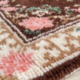 Bohemian pure wool rug from the 70s